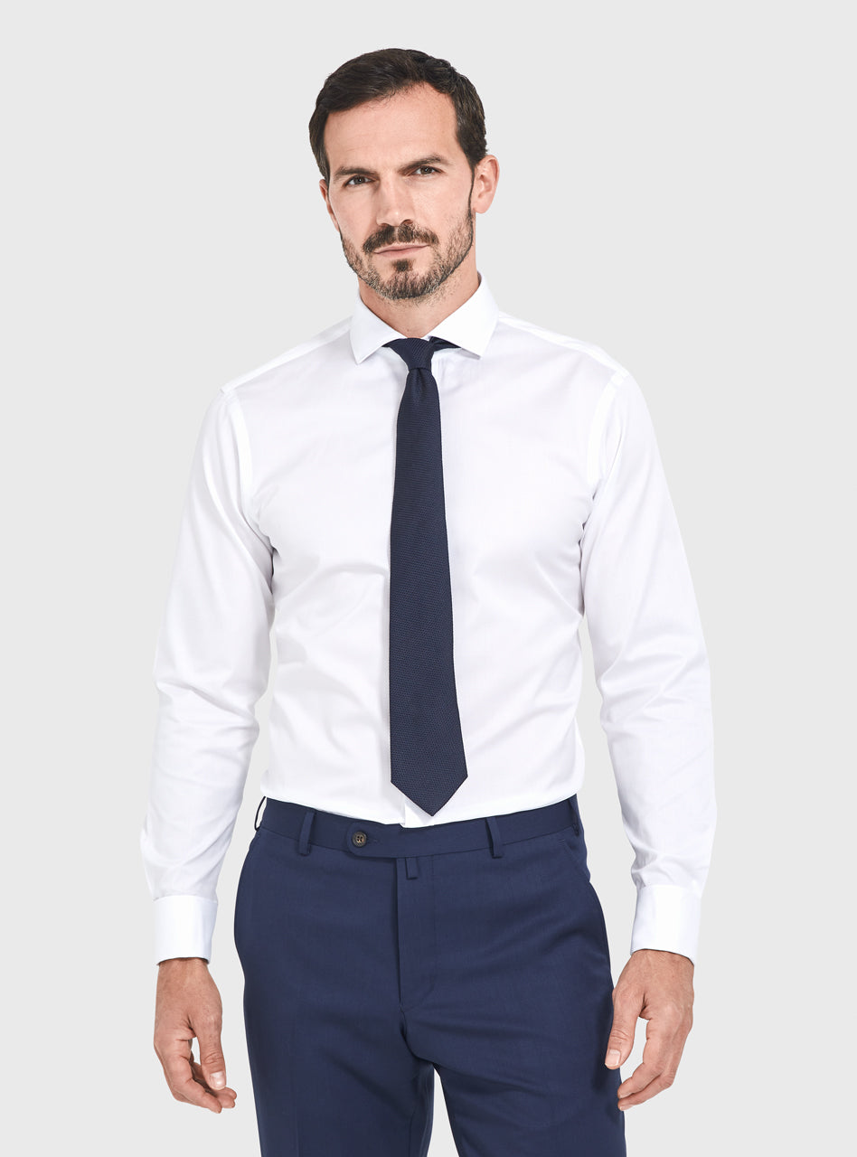 The Alder Double Cuff Shirt | Extra Slim Fit